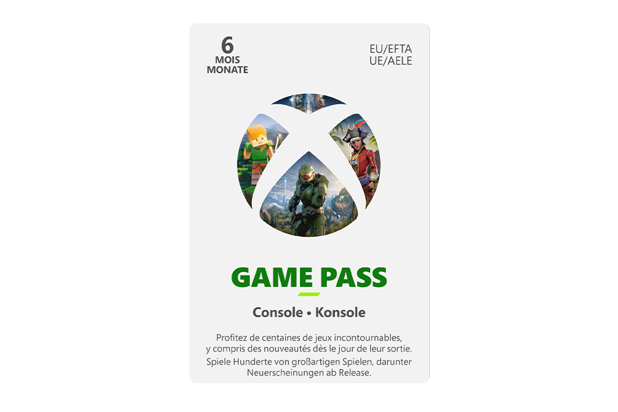 Xbox Game Pass - 6 Monate